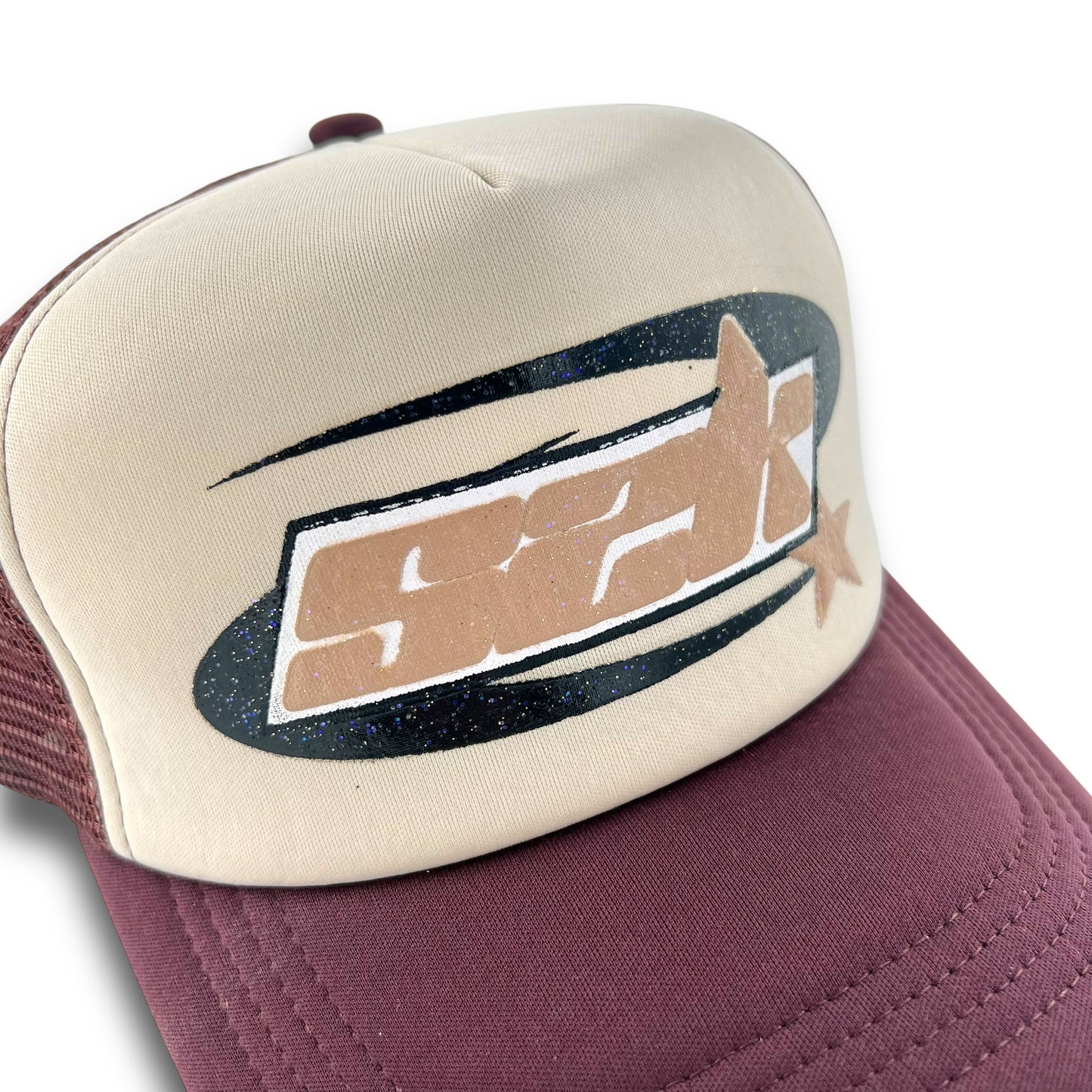 S2K Star Logo Puff Print Trucker Hat (1of1 Sample) (Some Defects*)