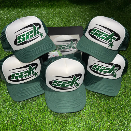 S2K Trucker Hat - Forest Green / Green