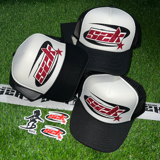 S2K Trucker Hat - Black / Red